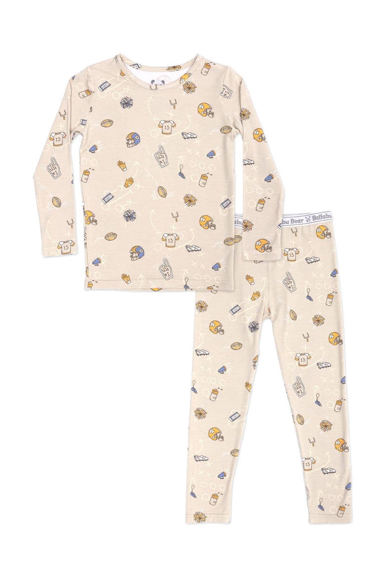 Kids' Football Set of 2 Piece Pajamas, Main, color, Football