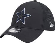 New Era Men's New Era  Black Dallas Cowboys 39THIRTY Flex Hat
