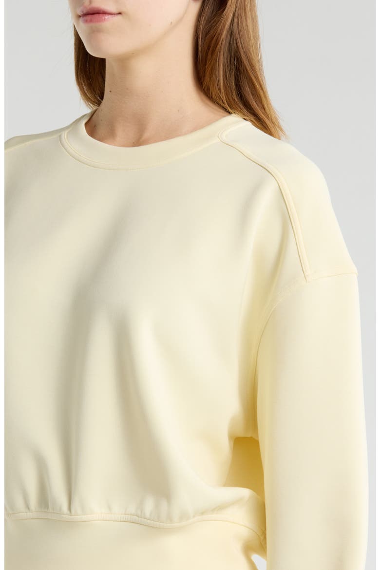 Cloudscape Sweatshirt, Alternate, color, PEAR SORBET
