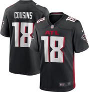 Nike Men's Nike Kirk Cousins Black Atlanta Falcons Game Player Jersey