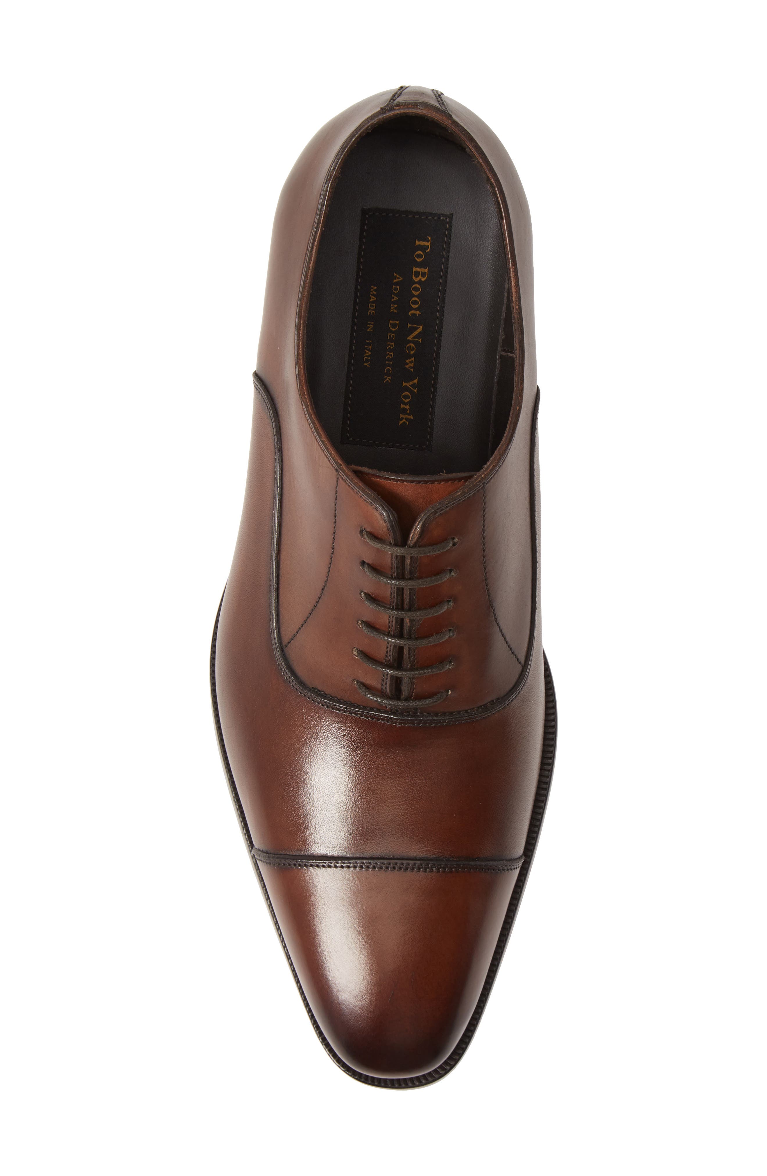 TO BOOT NEW YORK Knoll Cap Toe Oxford, Alternate, color, 