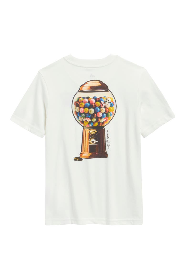 Kids' Gumball Graphic T-Shirt, Alternate, color, OFF WHITE