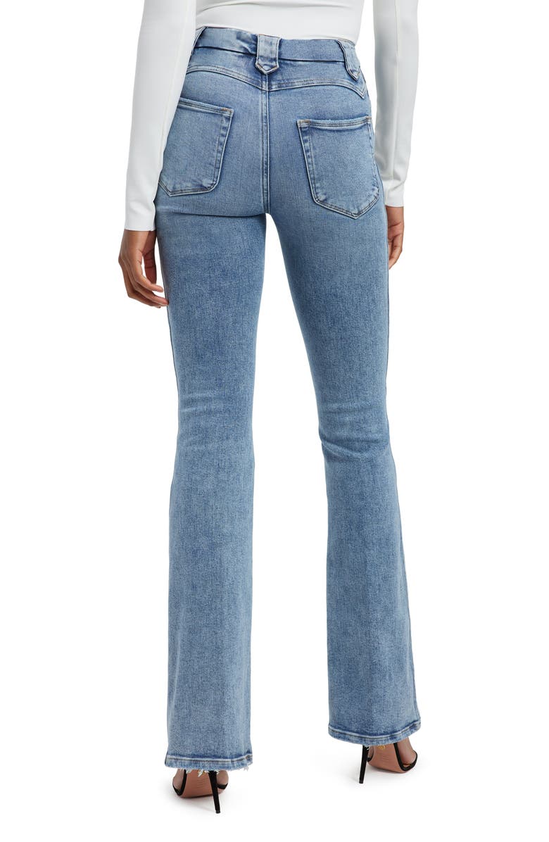 Good American Good Curve Bootcut Jeans, Alternate, color, 