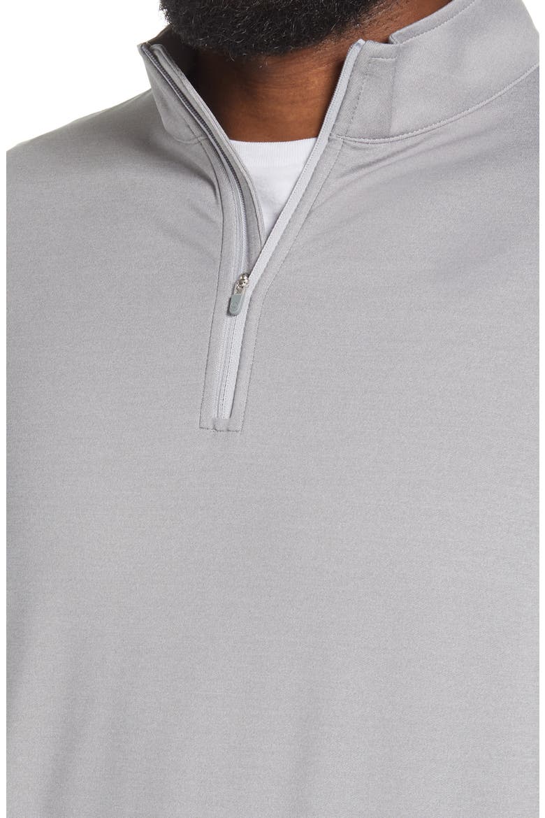 Men's Perth Stretch Quarter Zip Pullover, Alternate, color, GALE GREY