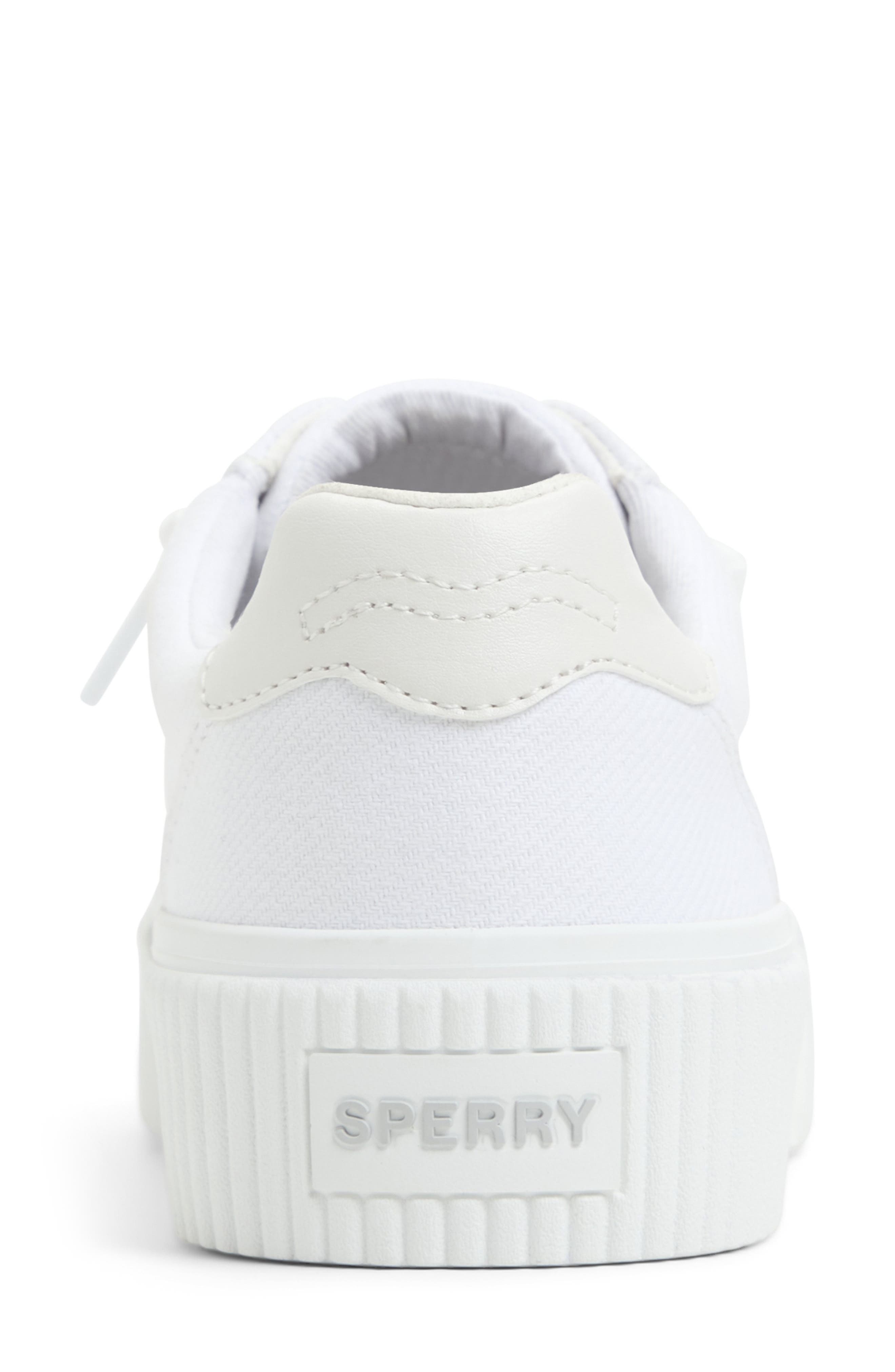 Sperry Bermuda Platform Sneaker, Alternate, color, White