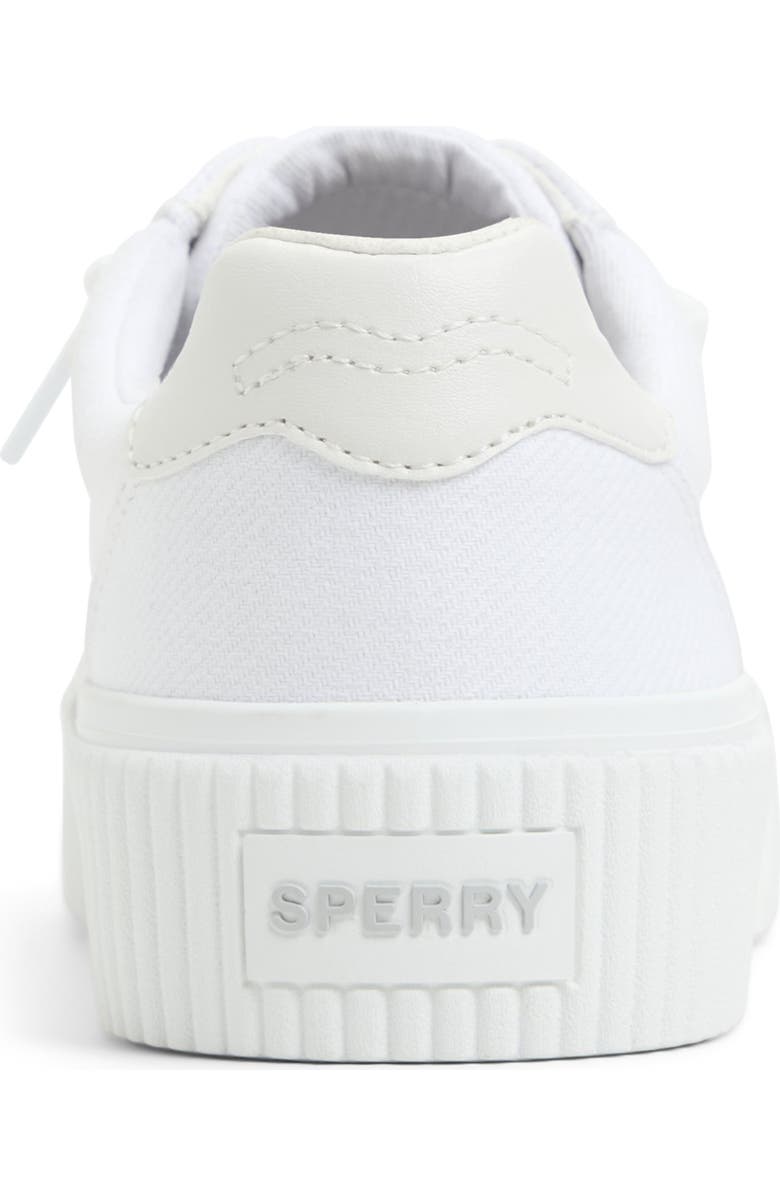 Sperry Bermuda Platform Sneaker, Alternate, color, White