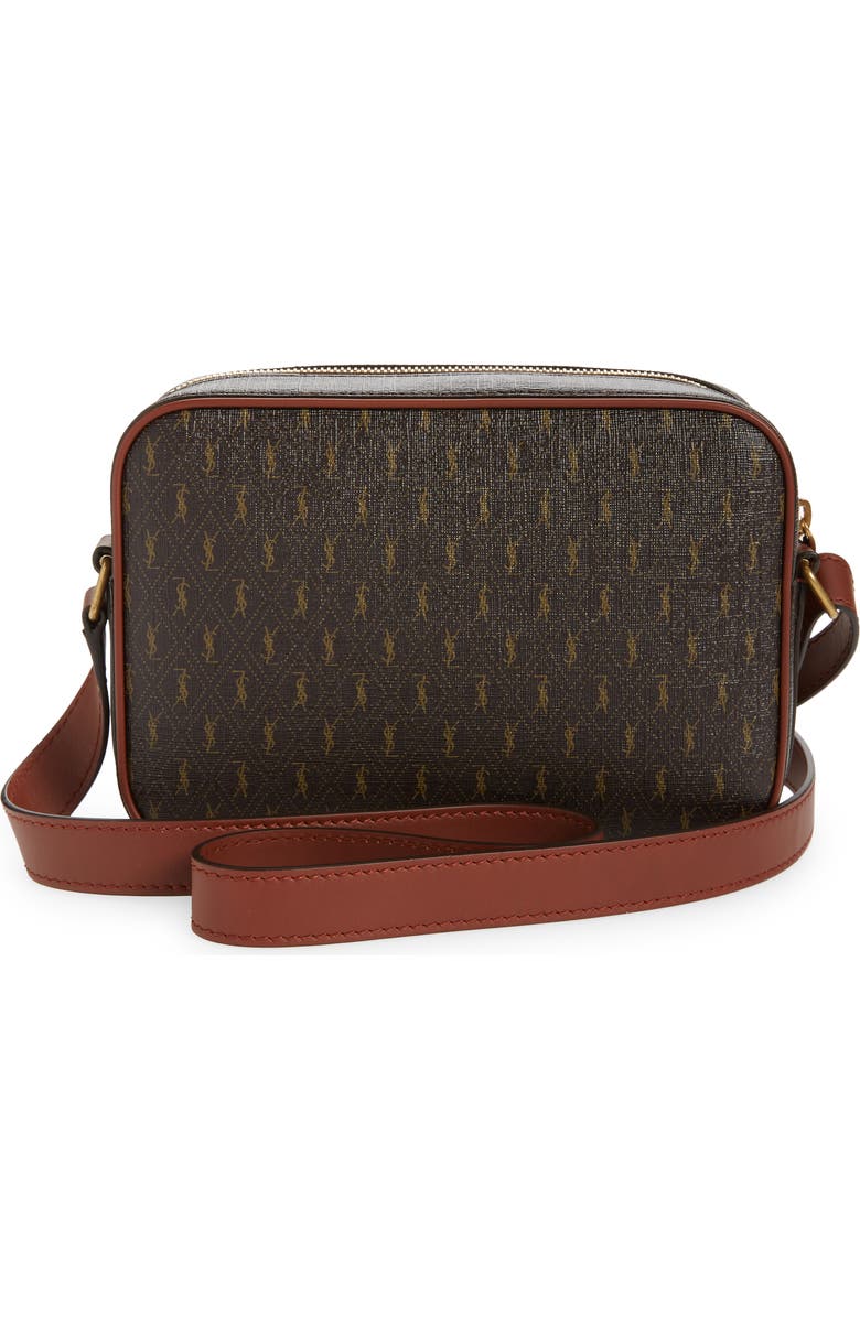 Saint Laurent Le Monogramme Coated Canvas Camera Bag, Alternate, color,