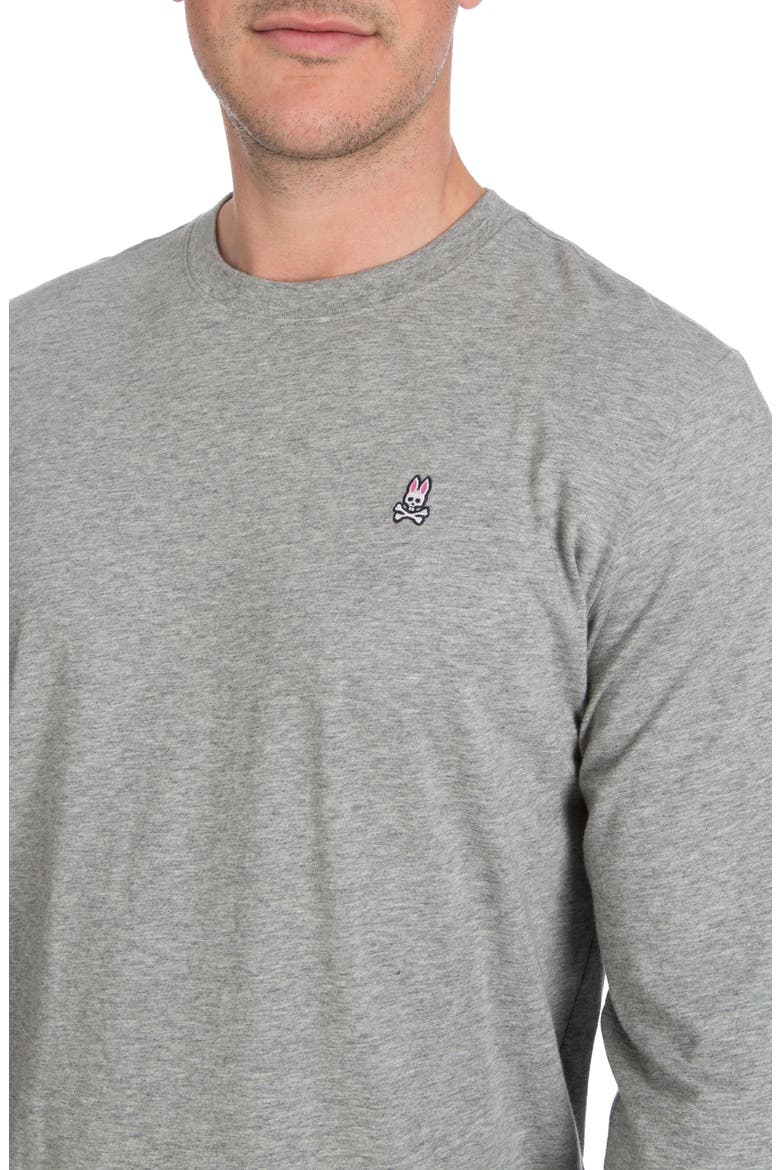 Crewneck T-Shirt, Alternate, color, HEATHER GREY