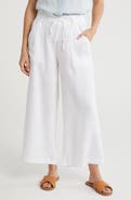 T Tahari Tie Waist Wide Leg Pants