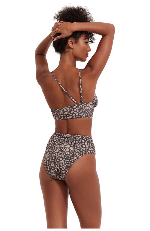 Flirtt Gottex Bella Flora Cut Out One Piece In Multi Brown