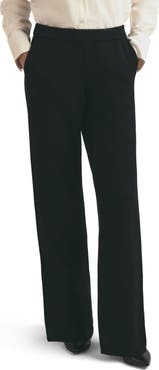Favorite Daughter Fatigue Sisters Cotton & Cashmere Wide Leg Sweater Pants