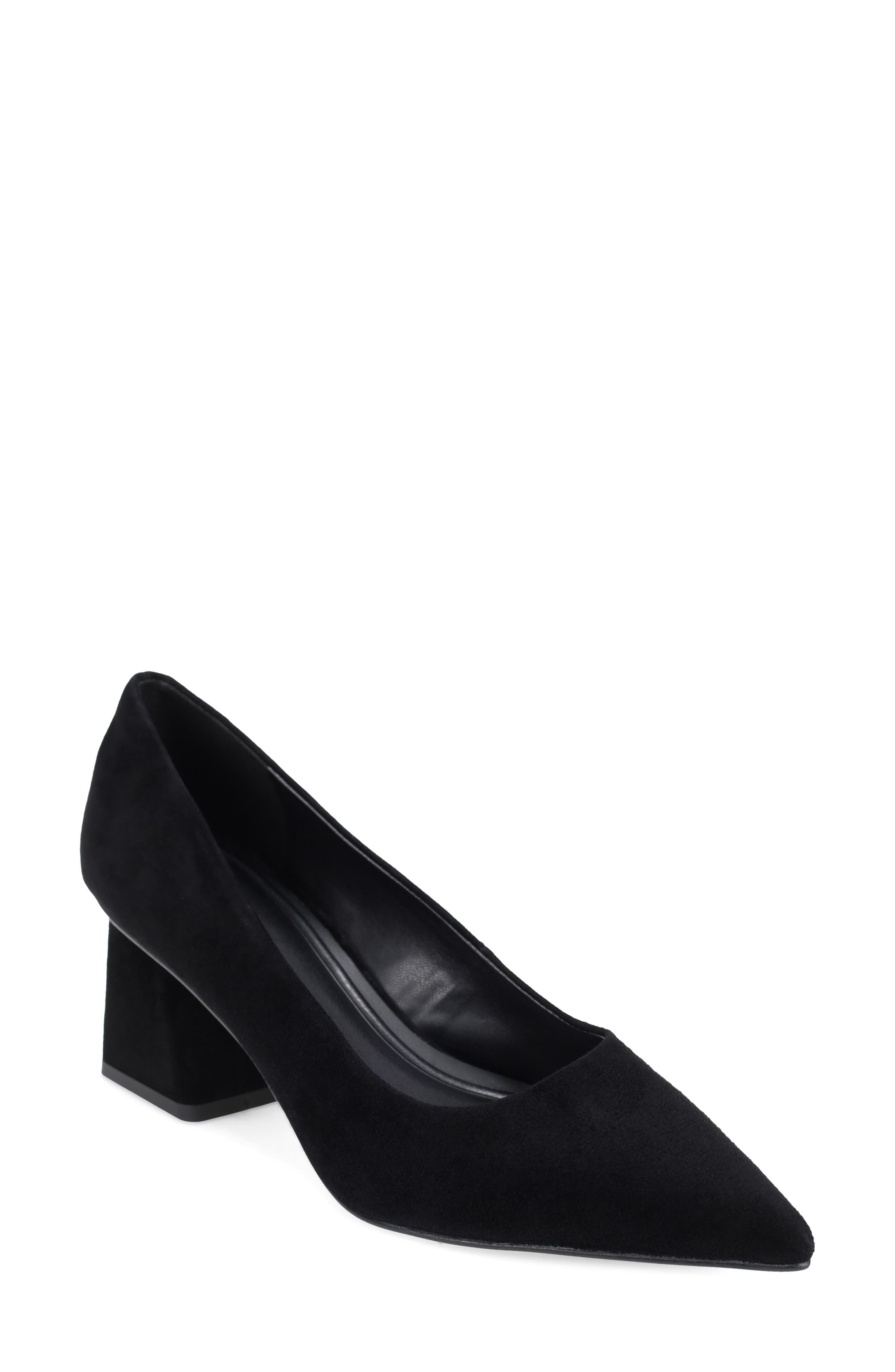 Inell Pointed Toe Pump, Main, color, BLACK