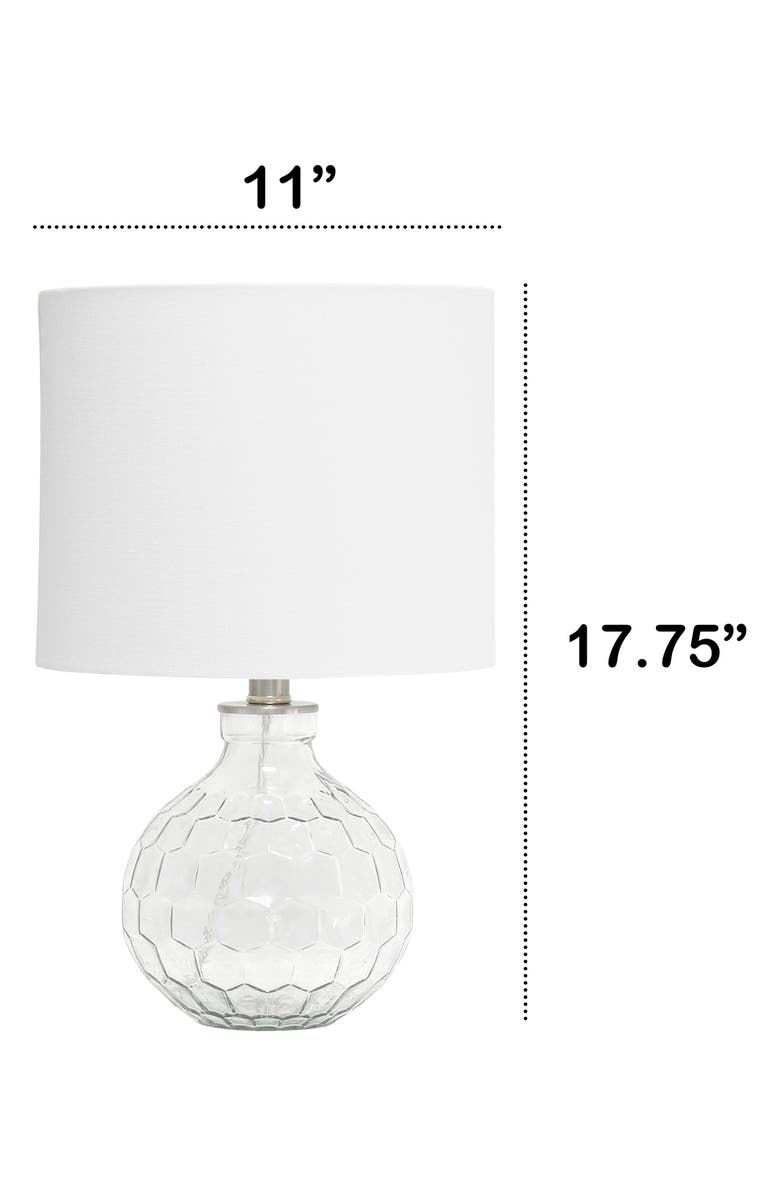 LALIA HOME Honeycomb Glass Table Lamp, Alternate, color,