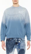 Cult of Individuality Pieced Dip Dye Sweatshirt