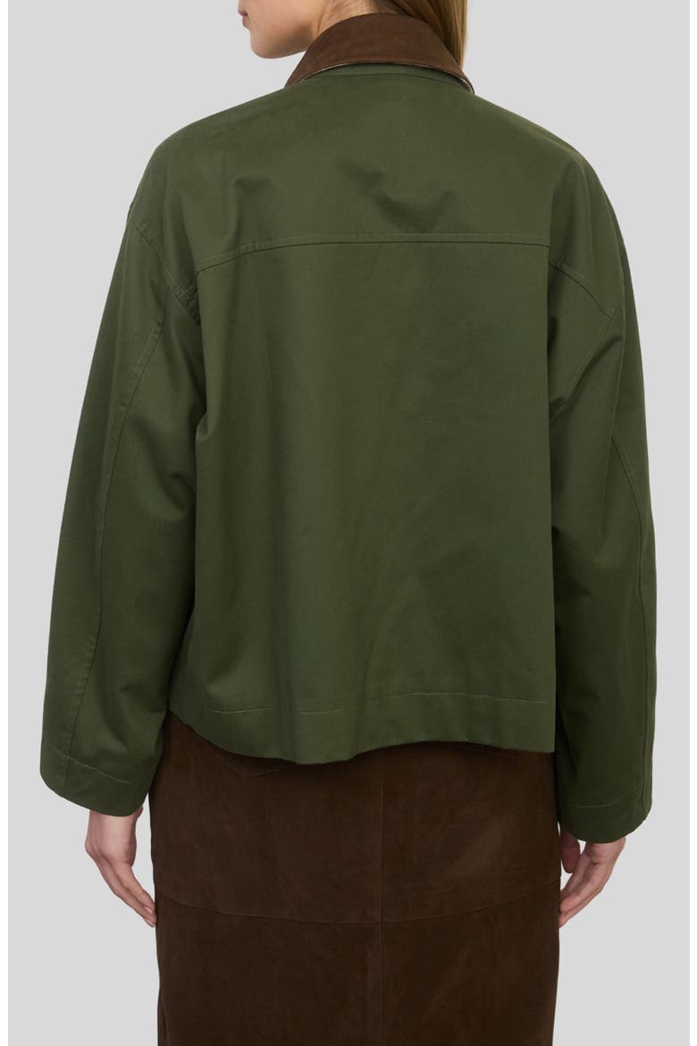 Cotton Utility Jacket, Alternate, color, OLIVE