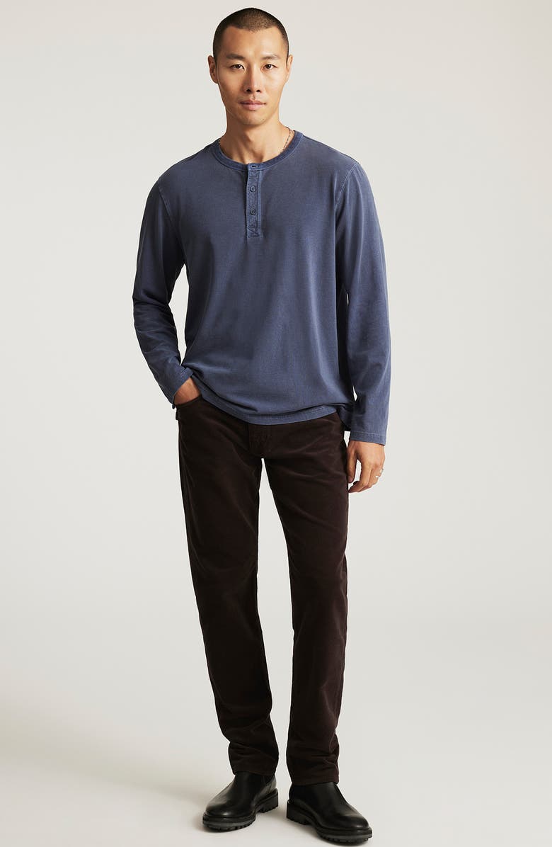 Mavi Jeans Marcus Slim Straight Leg Corduroy Pants, Alternate, color, Penny Cord