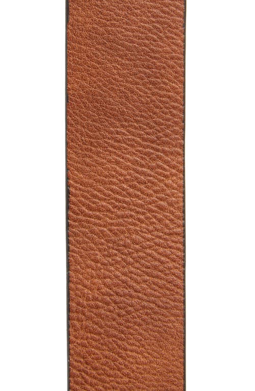 Vince Camuto Leather Belt In Brown