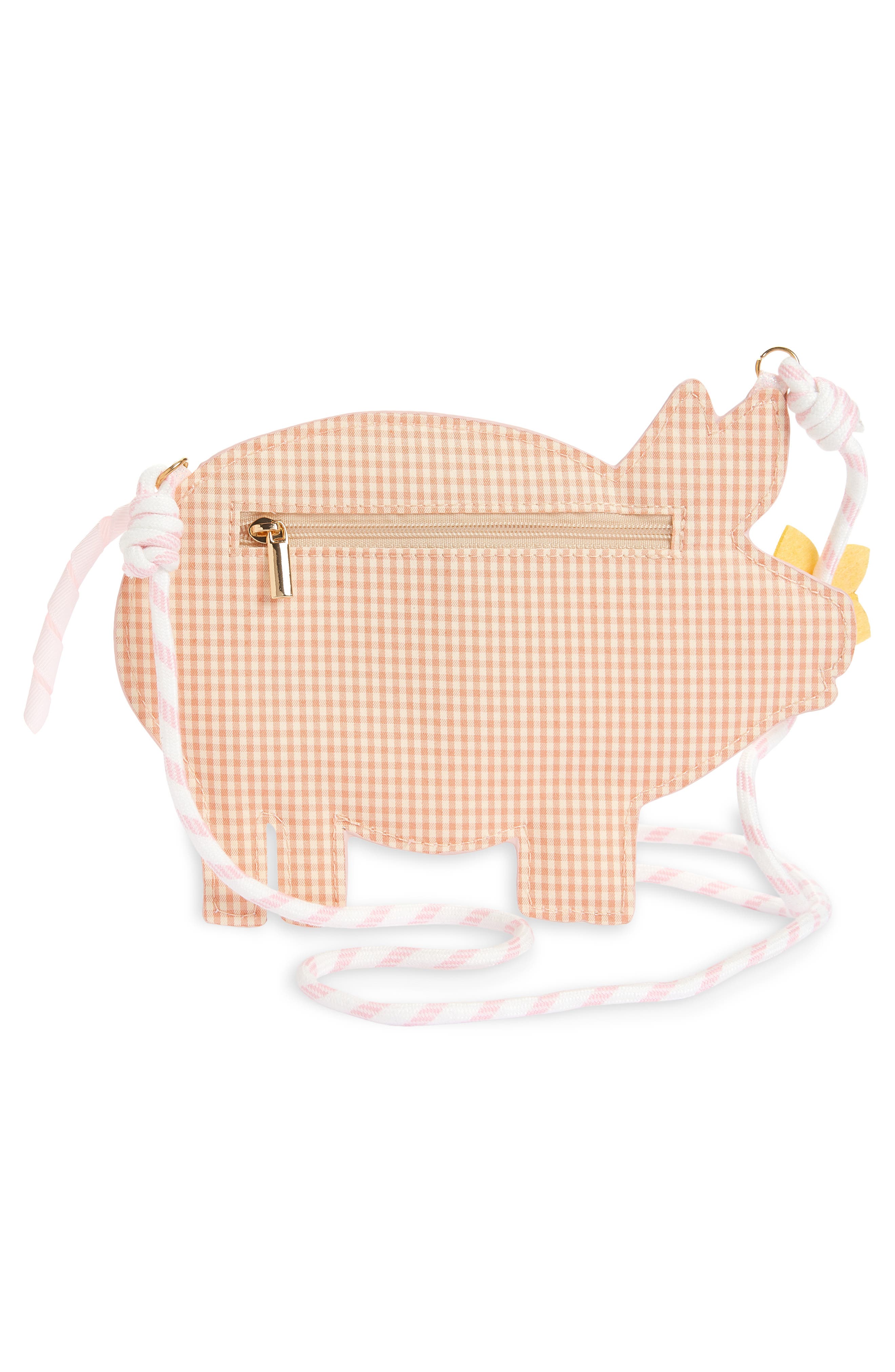 Mimi & Lula Kids' Penelope Pig Crossbody Bag, Alternate, color, Pink