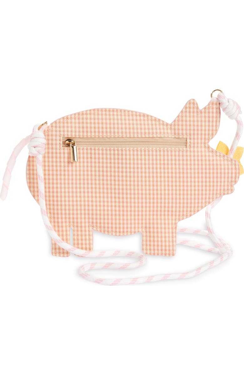 Mimi & Lula Kids' Penelope Pig Crossbody Bag, Alternate, color, Pink