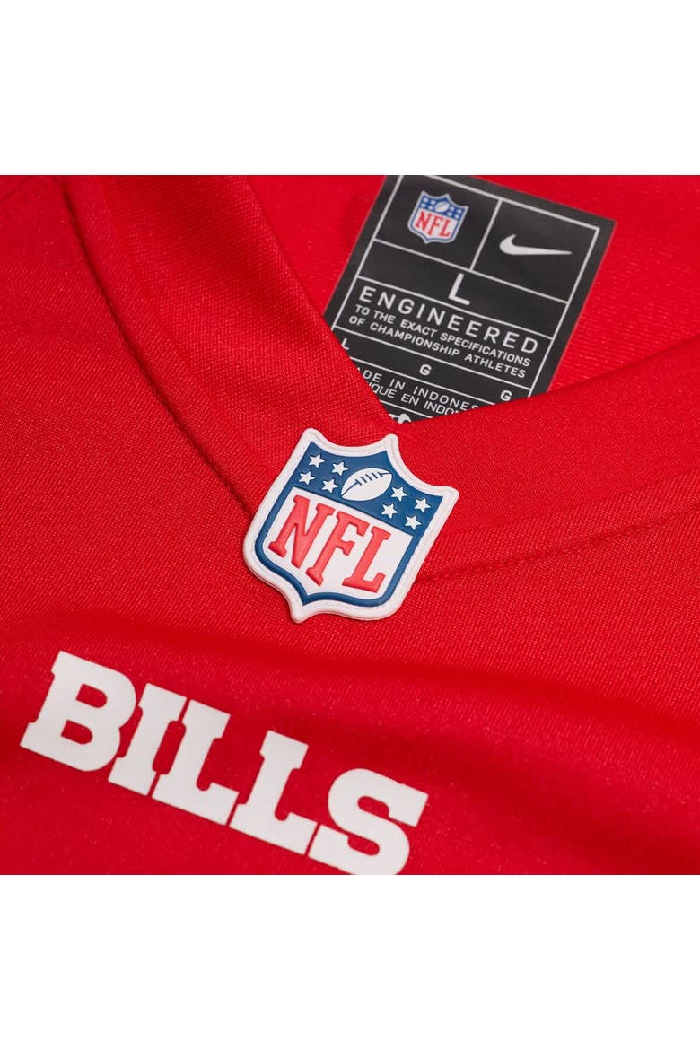 Men's Nike Keon Coleman  Red Buffalo Bills Alternate Game Jersey, Alternate, color, Red