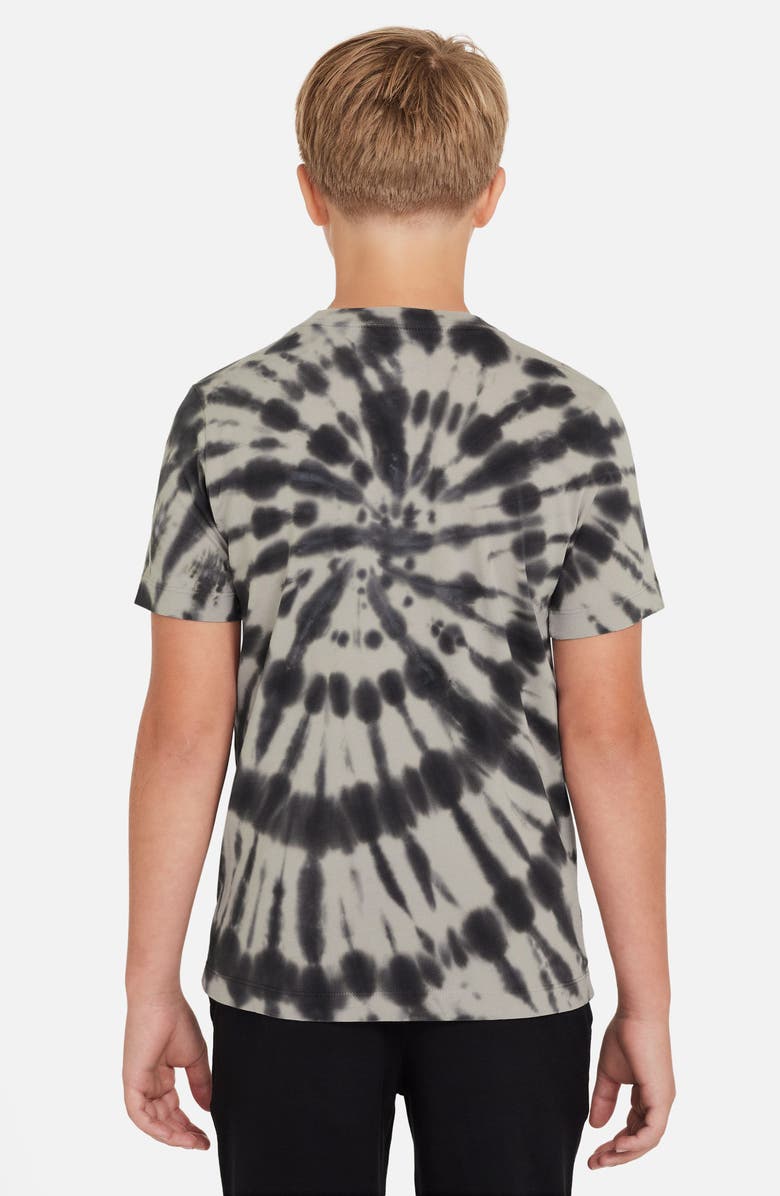 Nike Kids' Sportswear Tie Dye Graphic T-Shirt, Alternate, color, College Grey/ Anthracite