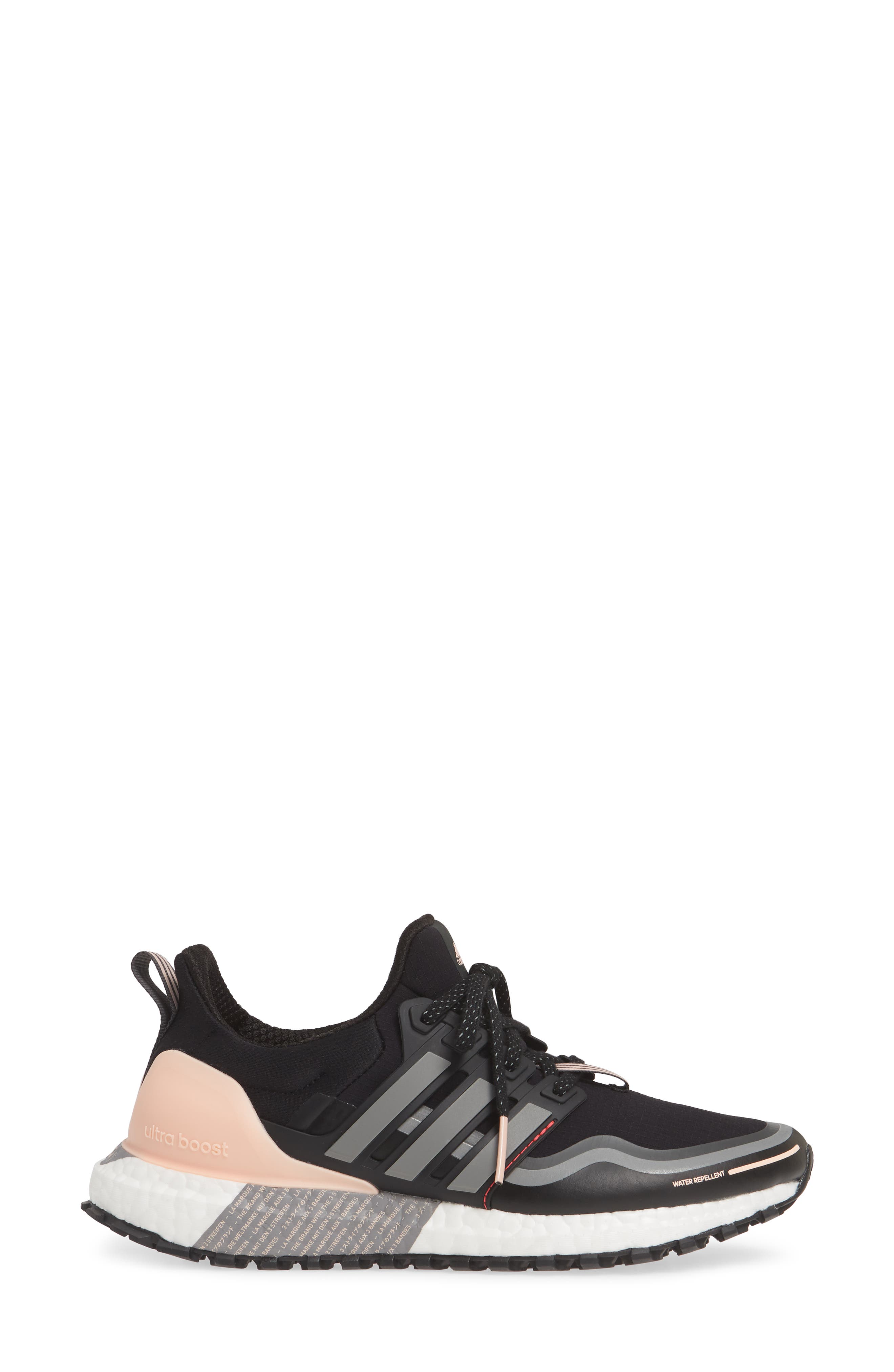 adidas UltraBoost Guard Water Repellent Trail Running Shoe, Alternate, color, 