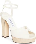 Jimmy Choo Sacaria Ankle Strap Platform Sandal