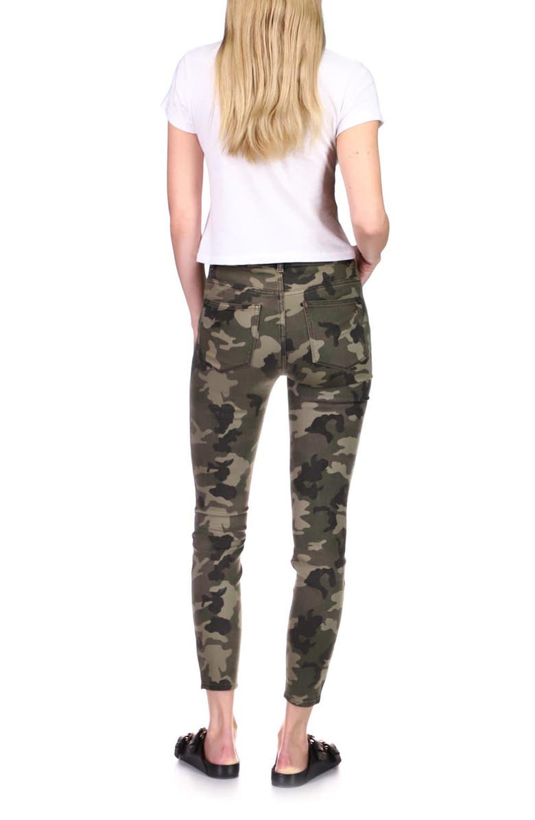 DL1961 Farrow Camo High Rise Skinny Jeans, Alternate, color, 