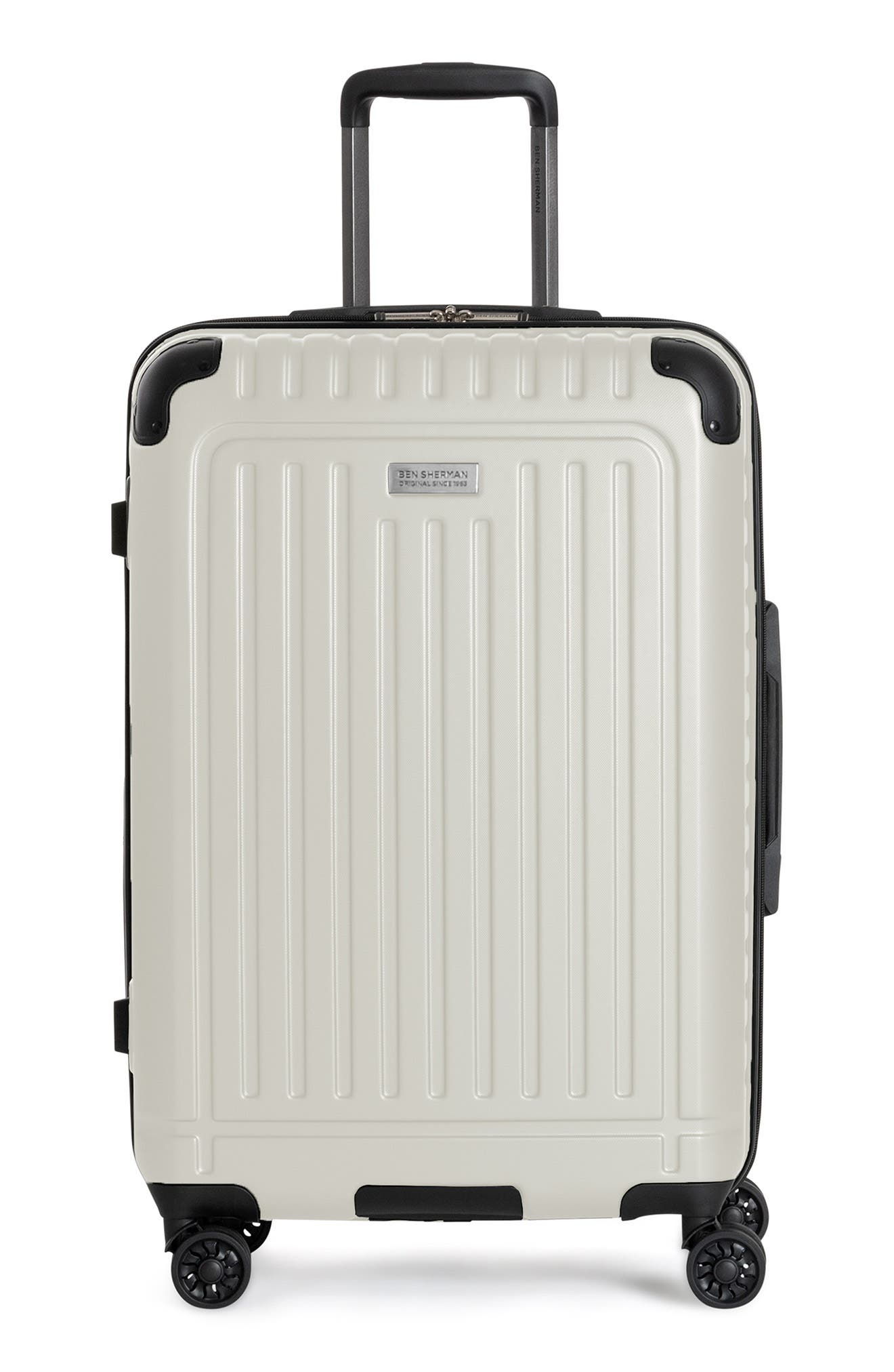 Ben Sherman 24" Expandable Spinner Suitcase, Main, color, 