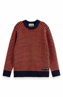 Scotch & Soda Kids' Relaxed Fit Chenille Sweater