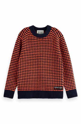Scotch & Soda Kids' Relaxed Fit Chenille Sweater