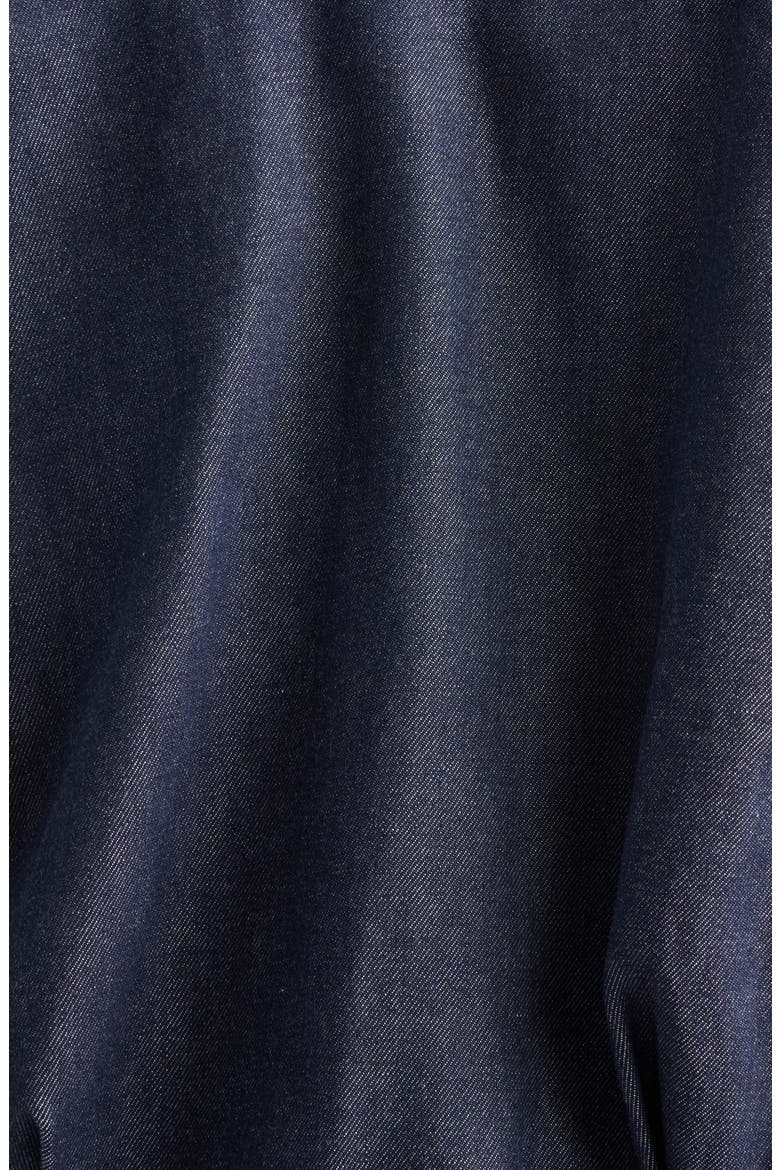 Denim Bomber Jacket, Alternate, color, INDIGO