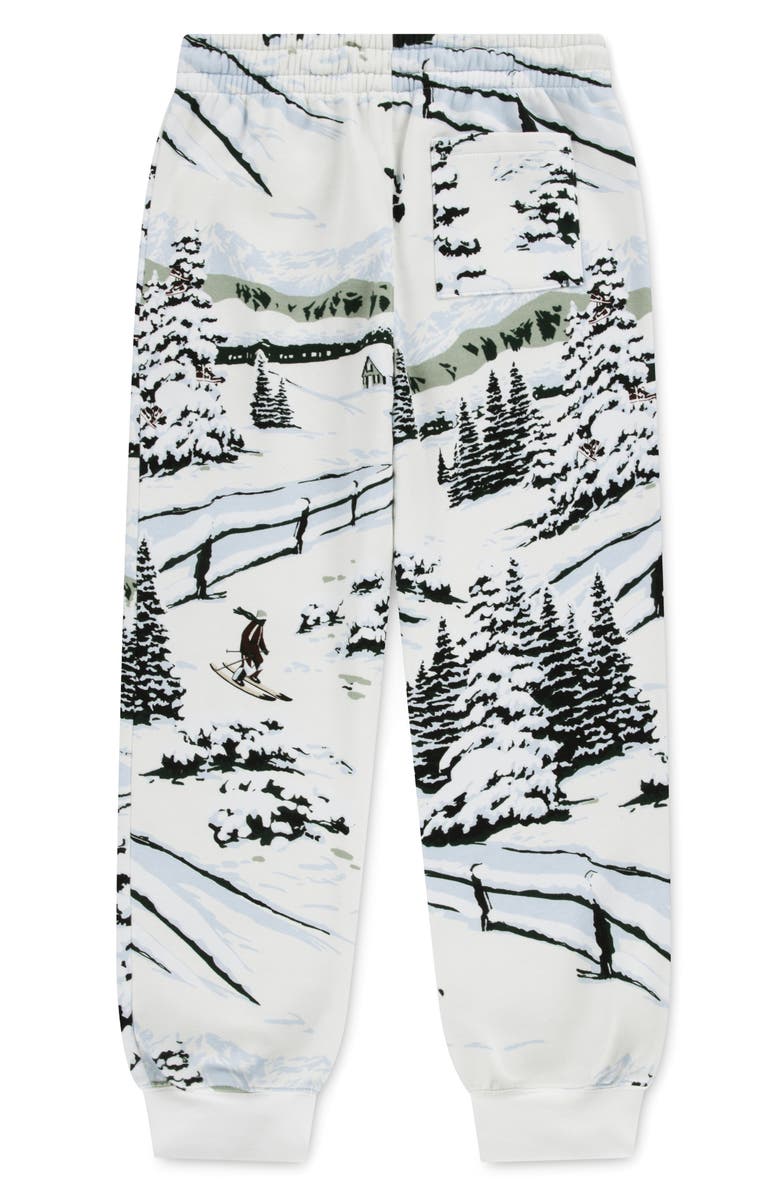 Jordan Kids' Brooklyn Holiday Fleece Joggers, Alternate, color, Sail