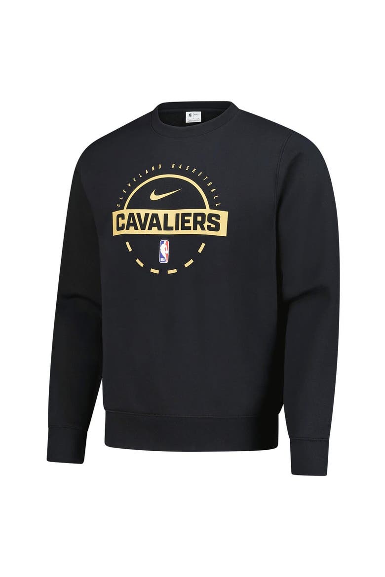 Men's Nike  Black Cleveland Cavaliers 2025/26 Authentic Practice Club Sweatshirt, Alternate, color, Black