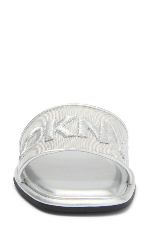 Dkny Badin Logo Slide Sandal