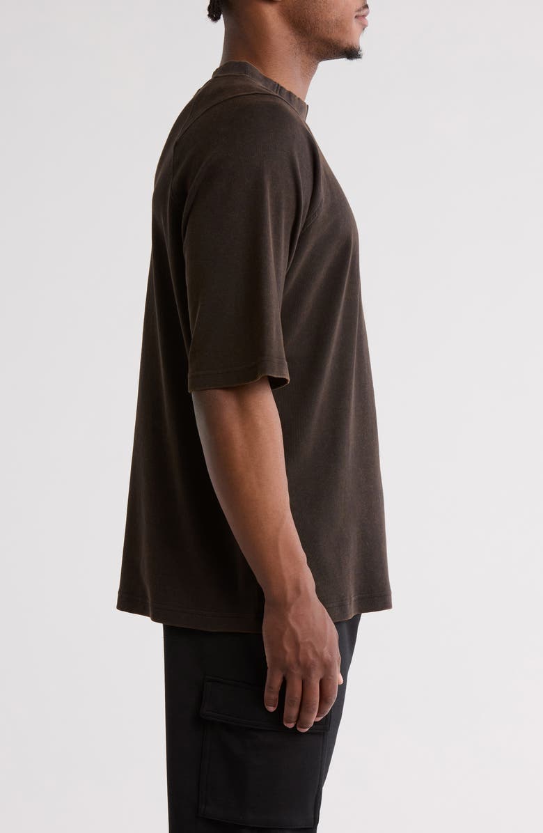 Umbro Boxy High Neck Washed Cotton Logo T-Shirt, Alternate, color, 