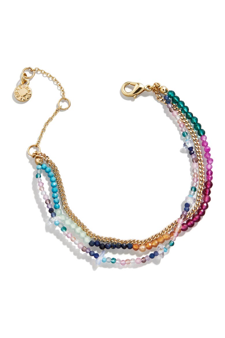 Rowan Semiprecious Layered Bracelet, Main, color, MULTI