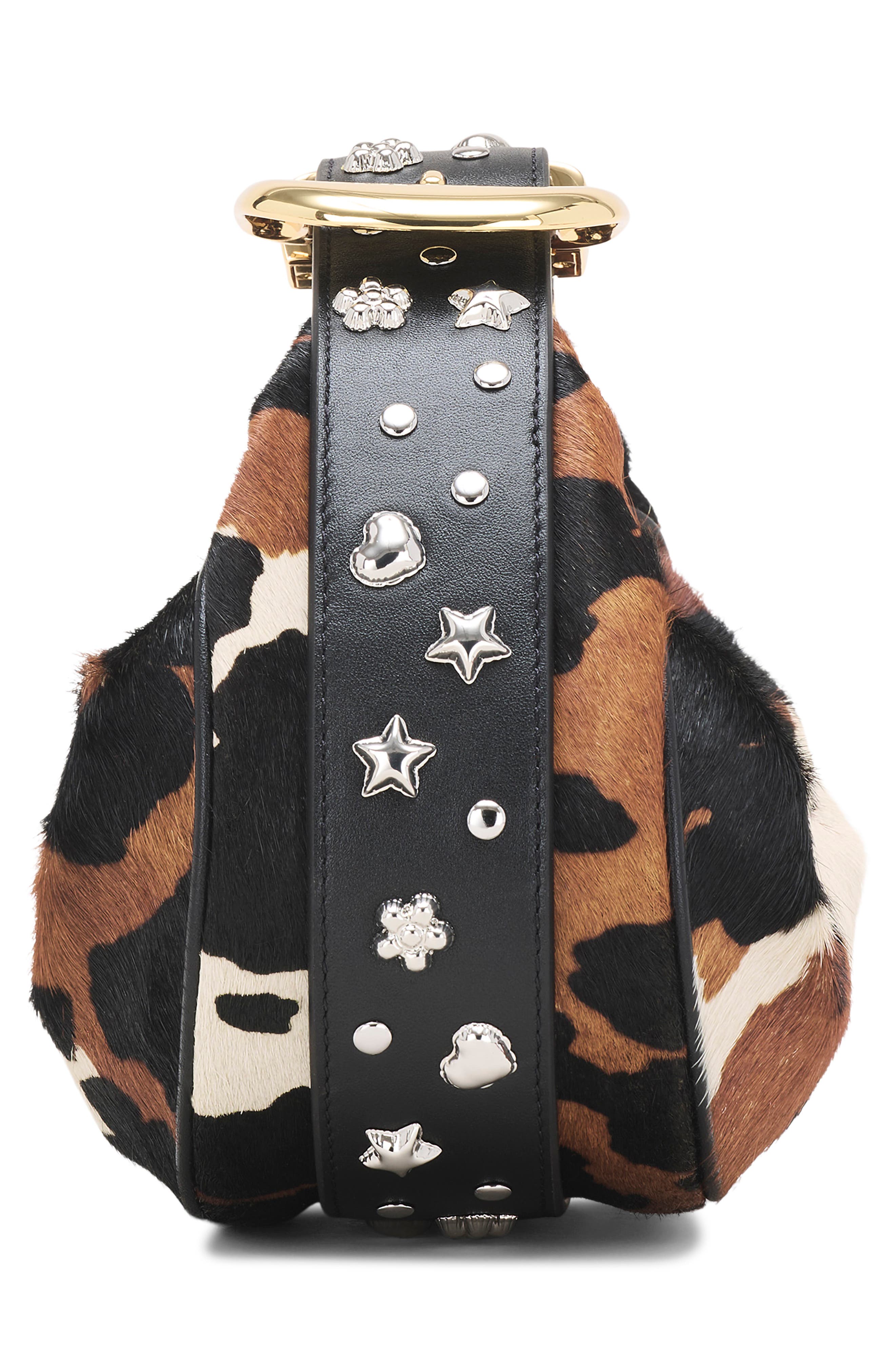 Mini Embellished Party Bag, Alternate, color, MOCHA MULTI