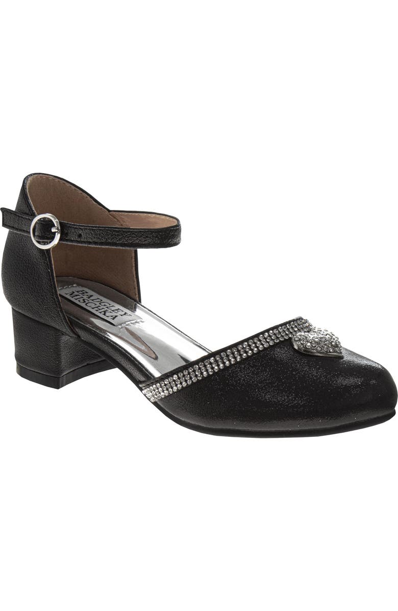 BADGLEY MISCHKA Low Heeled Dress Shoes Girls' Elegant Stylish Formal Wear, Main, color,