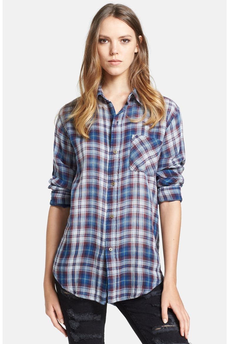 'The Prep School Shirt' Plaid Shirt, Main, color, UNDERTOW PLAID