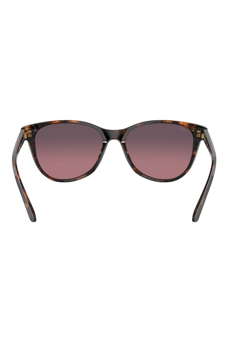 Catherine 57mm Gradient Polarized Phantos Sunglasses, Alternate, color, TORTOISE