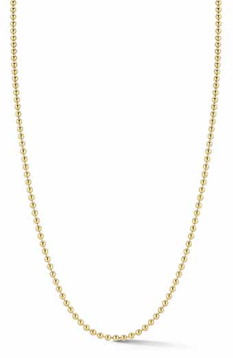 Yield of Men 3mm Ball Chain Necklace