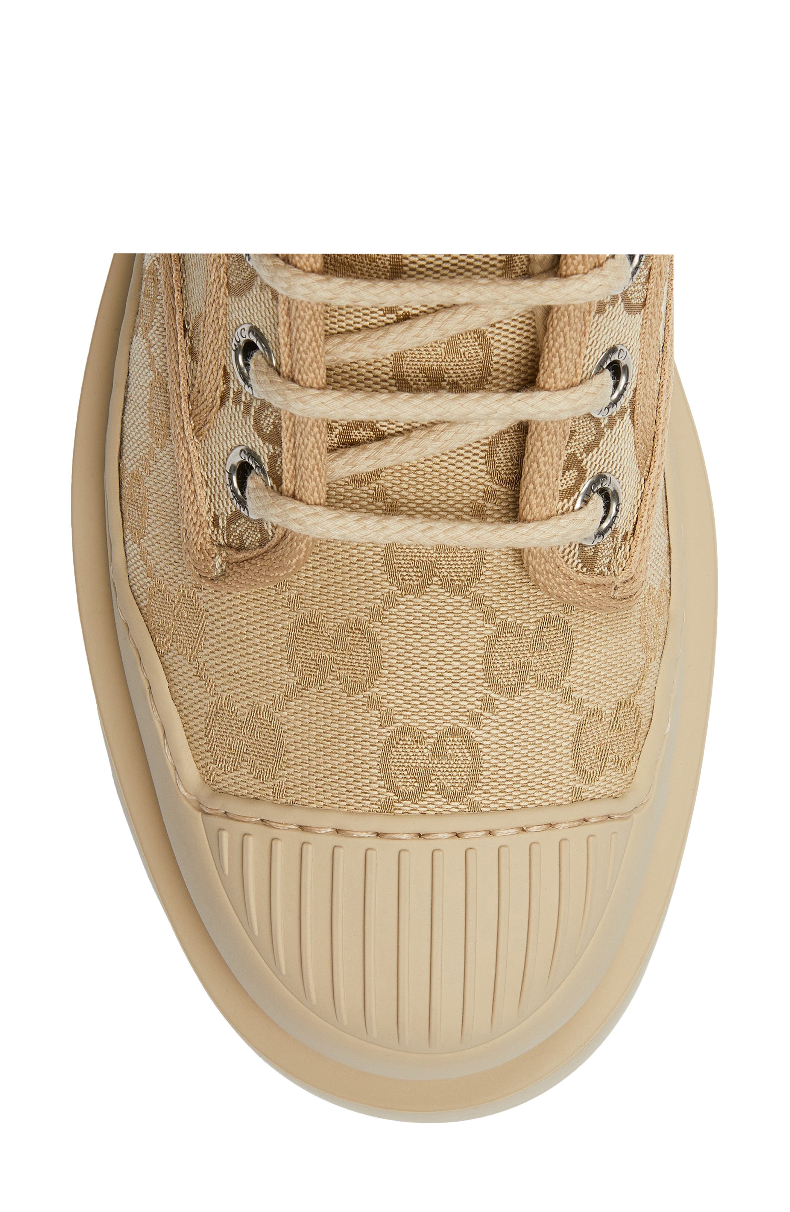 Gucci Sherlin Combat Boot, Alternate, color, New Sand/ Vrv