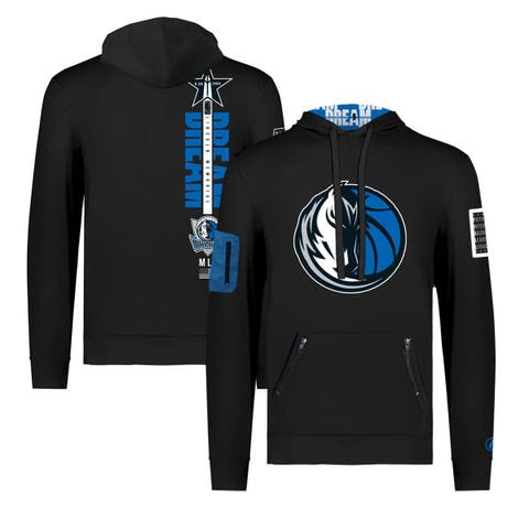 Unisex FISLL x Black History Collection  Black Dallas Mavericks Pullover Hoodie