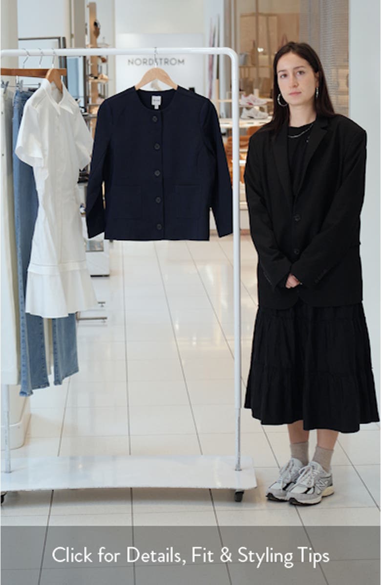 Collarless Jacket, sales video thumbnail