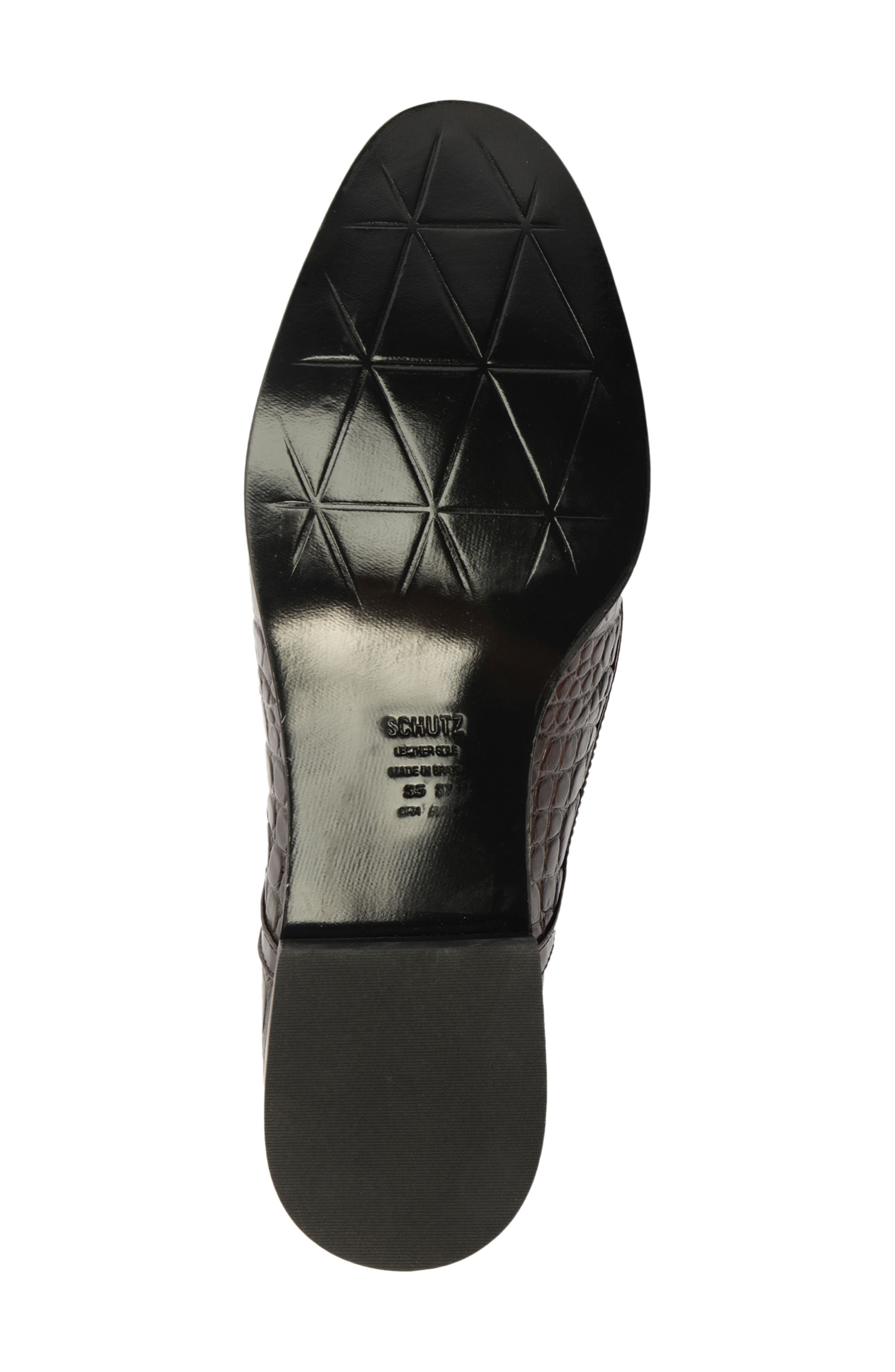 Schutz Maurice Loafer, Alternate, color, Dark Brown