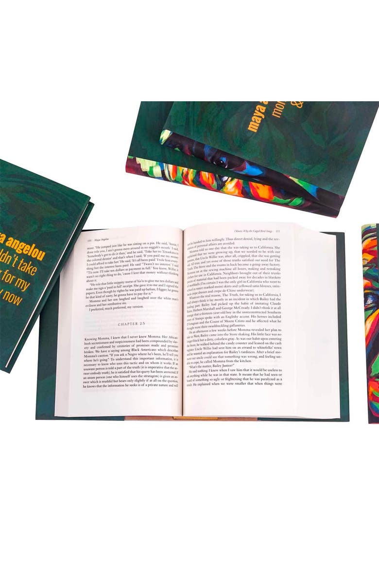 Juniper Books Maya Angelou Portrait Book Set, Alternate, color, Red
