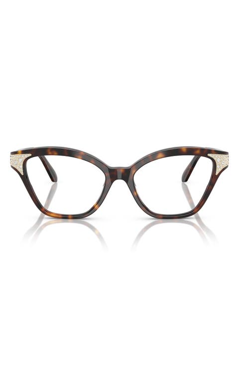 52mm Cat Eye Optical Glasses