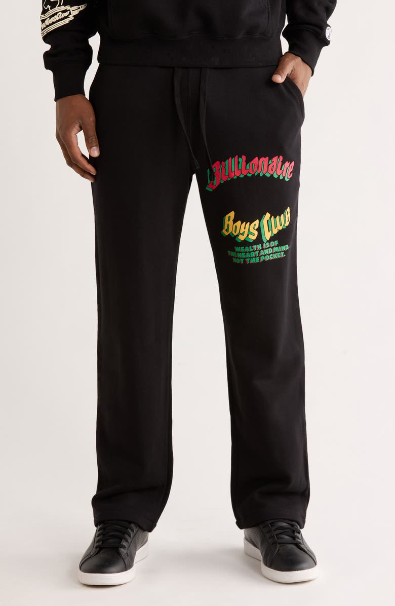 Billionaire Boys Club Basement Sweatpants, Main, color, Black