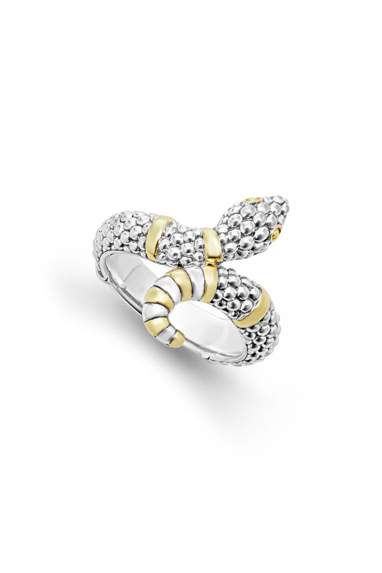 Rare Wonders - Serpent Ring, Main, color, SILVER